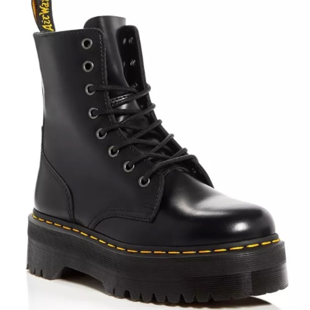 Black Platform Dr. Martens Size 6